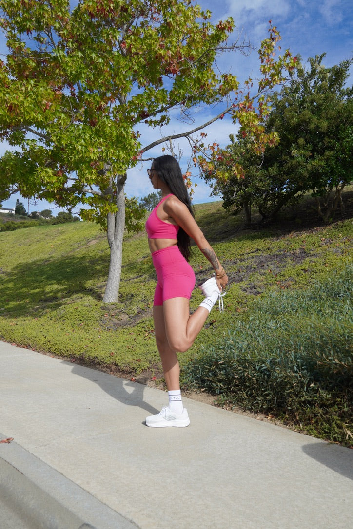 Ascend Bra — Sunset Pink