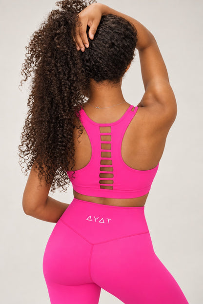 Ascend Bra — Sunset Pink