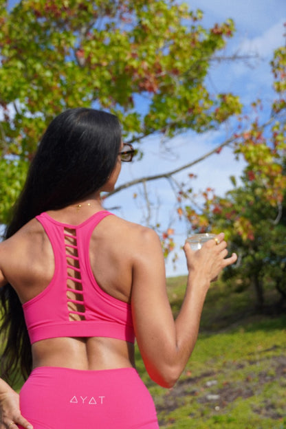 Ascend Bra — Sunset Pink