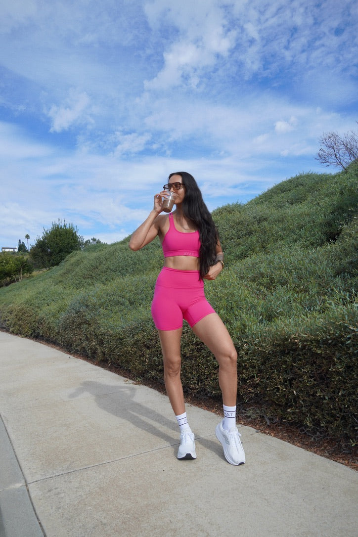 Ascend Bra — Sunset Pink