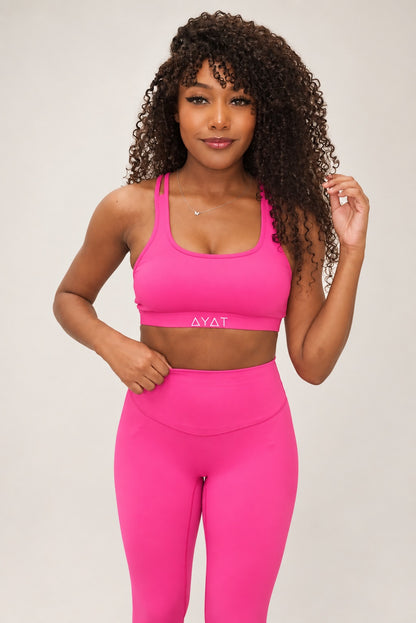Ascend Bra — Sunset Pink