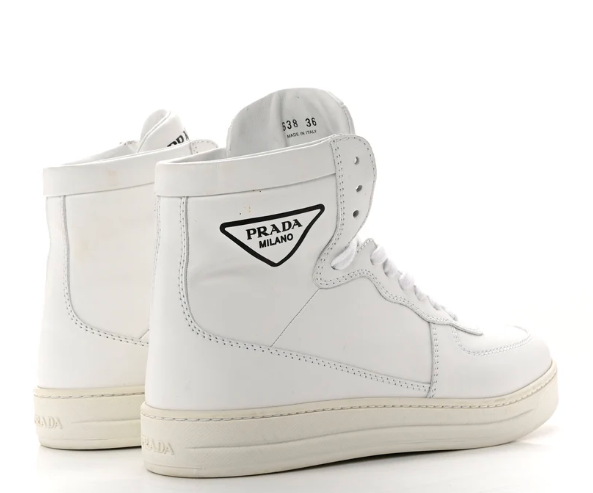 Prada Women's High Top Sneakers | Loved Again