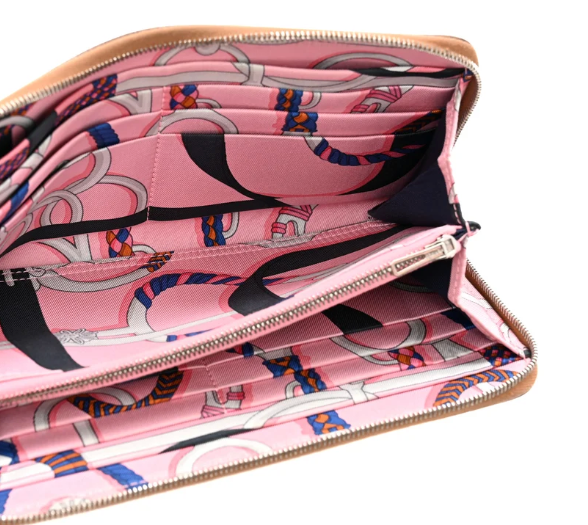 Hermès Epsom Silk'In Wallet Gold | Loved Again
