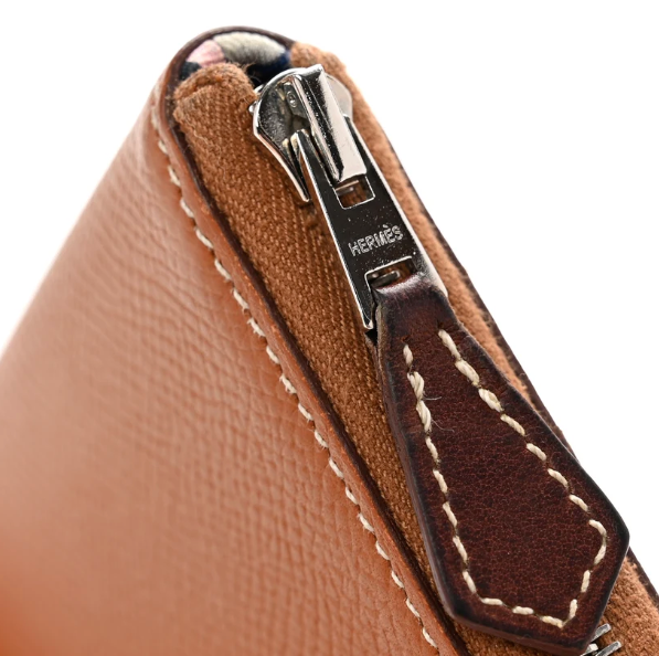 Hermès Epsom Silk'In Wallet Gold | Loved Again