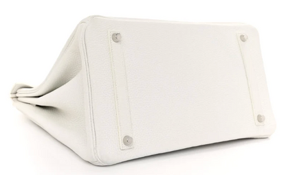 Hermes Togo Birkin 35 White | Loved Again