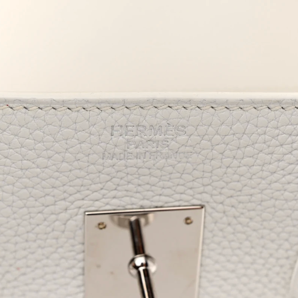 Hermes Togo Birkin 35 White | Loved Again