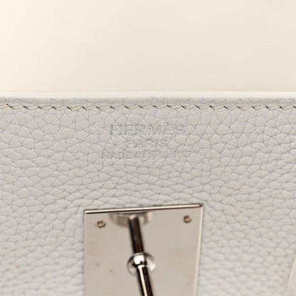 Hermes Togo Birkin 35 White | Loved Again