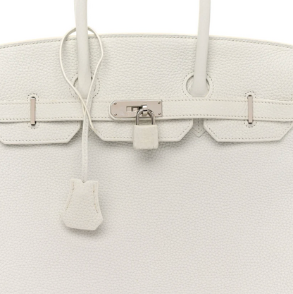 Hermes Togo Birkin 35 White | Loved Again