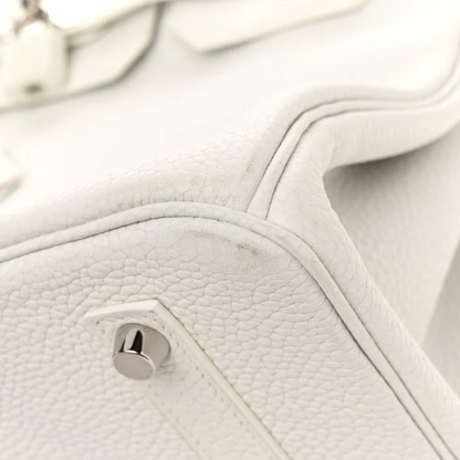 Hermes Togo Birkin 35 White | Loved Again