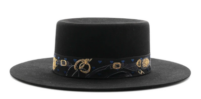 Hermes Rabbit Felt Dakota Love Hat 59 Black