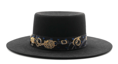 Hermes Rabbit Felt Dakota Love Hat 59 Black